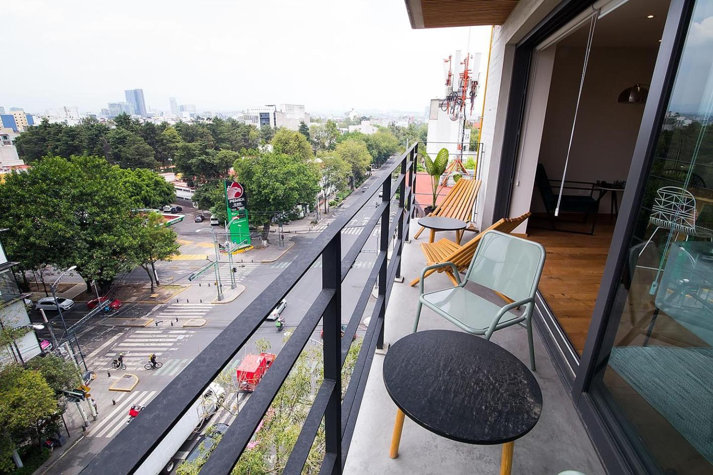 Apartamentos La Condesa Mexico City Exteriör bild