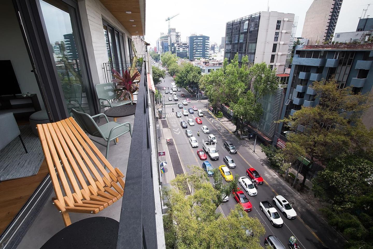 Apartamentos La Condesa Mexico City Exteriör bild