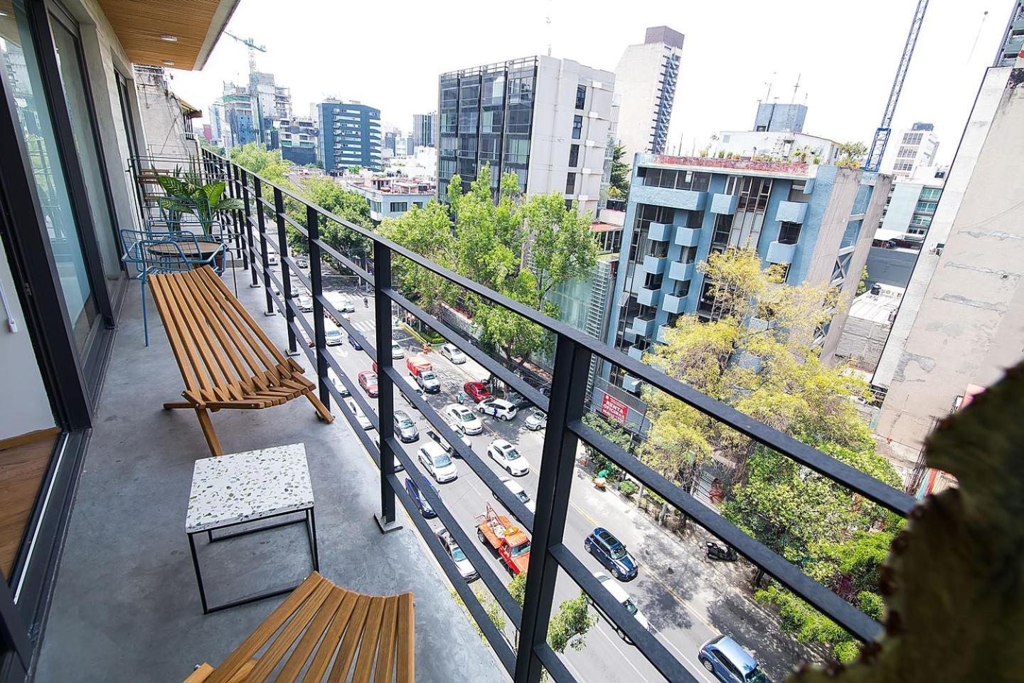 Apartamentos La Condesa Mexico City Exteriör bild